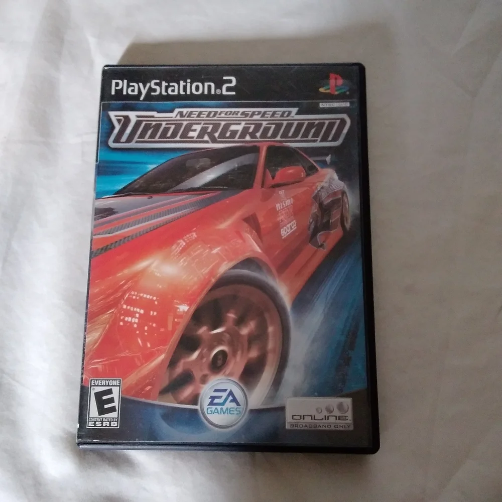 Need for Speed: Underground for Sony 2 - Black Case